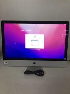 APPLE IMAC DESKTOP PC A1419 I5 8GB 1TB