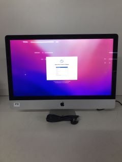 APPLE IMAC DESKTOP PC A1419 I5 8GB 1TB