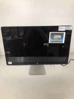 APPLE A1407 THUNDERBOLT DISPAY 27 INCH FLAT PANEL COMPUTER MONITOR (CHIPPED SCREEN)