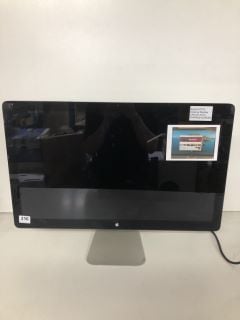 APPLE A1407 THUNDERBOLT DISPAY 27 INCH FLAT PANEL COMPUTER MONITOR (CHIPPED SCREEN)