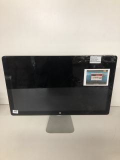 APPLE A1407 THUNDERBOLT DISPAY 27 INCH FLAT PANEL COMPUTER MONITOR (CRACKED SCREEN)