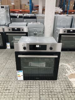 ZANUSSI SINGLE ELECTRIC OVEN MODEL ZOHCX3X2 RRP £359 (EX-DISPLAY)