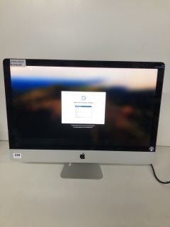 APPLE IMAC DESKTOP PC A1419 (CRACKED SCREEN)