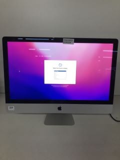 APPLE IMAC DESKTOP PC A1419 (CRACKED SCREEN)