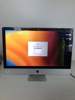 APPLE IMAC DESKTOP PC A1419 (CRACKED SCREEN)