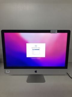 APPLE IMAC DESKTOP PC A2115 I5 8GB 1TB (CRACKED SCREEN)