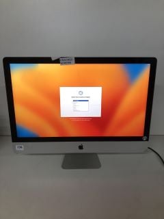 APPLE IMAC DESKTOP PC A2115 I5 8GB 1TB (CRACKED SCREEN)