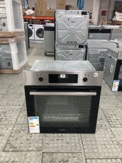 ZANUSSI SINGLE ELECTRIC OVEN MODEL ZOHCX3X2 RRP £359 (EX-DISPLAY)