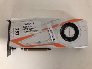 GIGABYTE GEFORCE GTX 1080TI TURBO GRAPHICS CARD