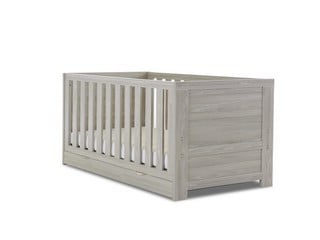 OBABY NIKA COT BED AND A HABITAT KIDS JESSE TODDLER BED (INCOMPLETE)