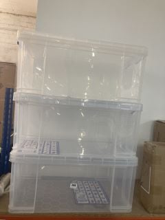 HOME STORAGE 64L STORAGE BOXES