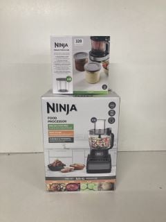 NINJA FOOD PROCESSOR AND A SET OF DESSERT TUBS AND LIDS