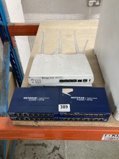 6 X ITEMS INC NETGEAR PROSAFE GIGABIT SWITCHES