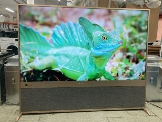 LINNET AND LARSEN 65" UHD TELEVISION MODEL LL6501UHDS (WITH STAND, WITH POWER LEAD, NO REMOTE, NO BOX) RRP £699