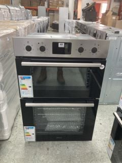 ZANUSSI DOUBLE ELECTRIC OVEN MODEL ZKHNL3X1 RRP £509 (EX-DISPLAY)