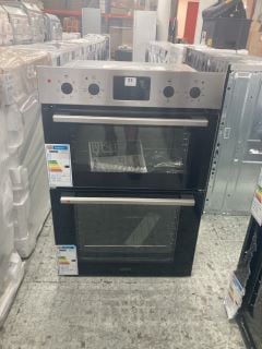 ZANUSSI DOUBLE ELECTRIC OVEN MODEL ZKHNL3X1 RRP £509 (EX-DISPLAY)