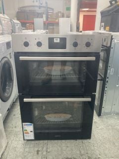 ZANUSSI DOUBLE ELECTRIC OVEN MODEL ZKHNL3X1 RRP £509 (EX-DISPLAY)