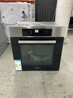 MIELE SINGLE ELECTRIC OVEN MODEL H2265-1B RRP £749 (EX-DISPLAY)