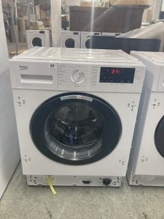 BEKO INTEGRATED 8KG WASHING MACHINE MODEL WTIK84121 RRP £329 (EX-DISPLAY)