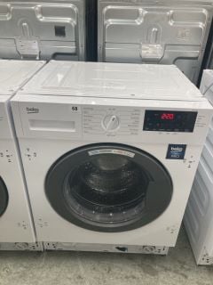 BEKO INTEGRATED WASHING MACHINE MODEL WTIK76121 RRP £329 (EX-DISPLAY)