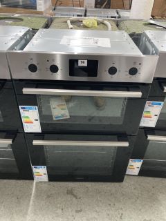 ZANUSSI DOUBLE ELECTRIC OVEN MODEL ZKHNL3X1 RRP £509 (EX-DISPLAY)