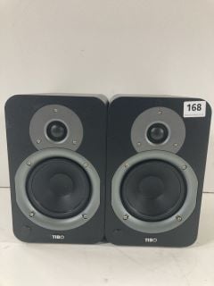 PAIR OF TIBO STEREO SPEAKERS