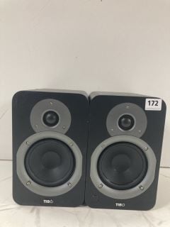 PAIR OF TIBO STEREO SPEAKERS