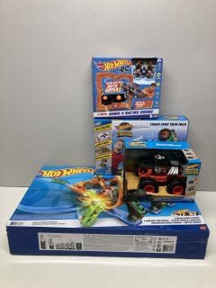 3 X HOT WHEELS RACING SETS