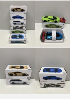 6 R/C TOY CARS