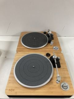 2 X MARLEY LP TURNTABLES