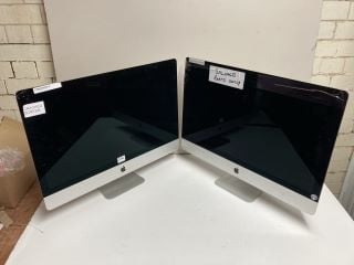 2 X APPLE IMAC DESKTOP PCS (1 FOR SPARES AND REPAIRS)