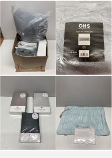 BOX OF BEDDING ITEMS