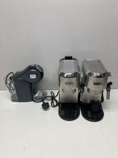 3 X COFFEE MAKERS TO INCLUDE TWO DELONGHI