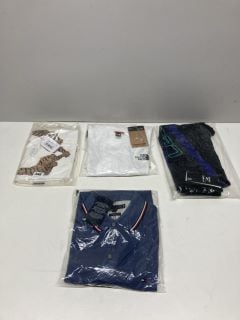 CLOTHING TO INCLUDE A TOMMY HILFIGER POLO SHIRT L