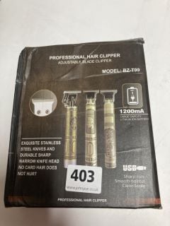 PROFESSIONAL HAIR CLIPPER SET