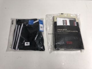 CLOTHING TO INCLUDE ADIDAS JOGGERS SIZE 16