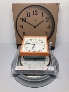 5 X WALL CLOCKS TO INCLUDE NEWGATE