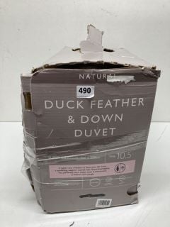 JOHN LEWIS DUCK FEATHER AND DOWN DUVET SUPER KING-SIZE