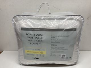 JOHN LEWIS SOFT TOUCH MATTRESS TOPPER DOUBLE