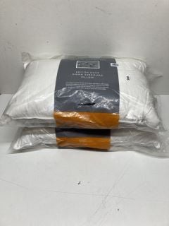 2 X JOHN LEWIS DUCK DOWN PILLOWS