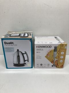 DUALIT KETTLE AND A KENWOOD HAND BLENDER