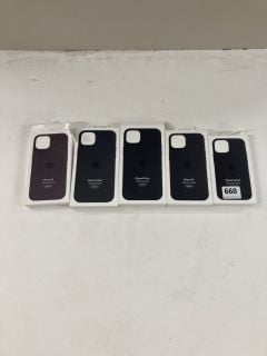 QTY OF APPLE IPHONE PROTECTIVE CASES