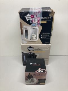 3 X TOMMEE TIPPEE BABYCARE SETS TO INCLUDE A MADE FOR ME ELECTRIC BREAST PUMP