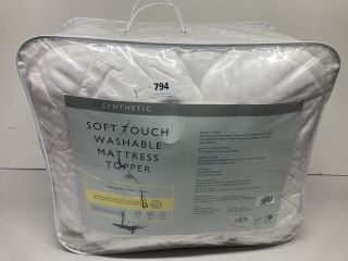 JOHN LEWIS KING-SIZE SOFT TOUCH MATTRESS TOPPER