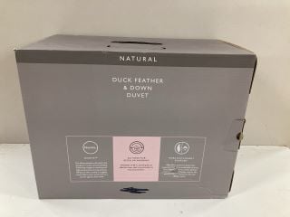 JOHN LEWIS DUCK FEATHER AND DOWN DUVET SINGLE