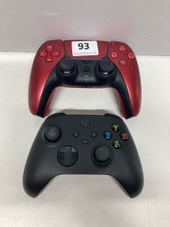 2 X GAMING CONTROLLERS, XBOX AND PLAYSTATION