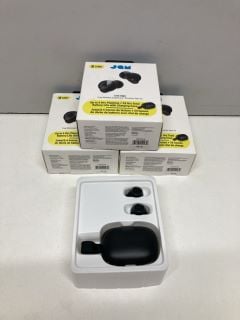 4 PAIRS OF JAM LIVE FREE TRULY WIRELESS EARPHONES