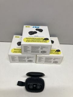 4 PAIRS OF JAM LIVE FREE TRULY WIRELESS EARPHONES