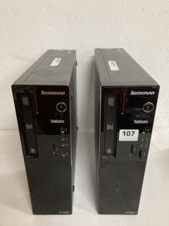 2 X LENOVO THINKCENTRE E73