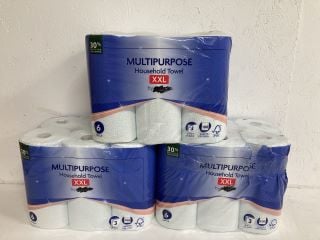 3 X MULTIPURPOSE HOUSEHOLD TOWELS XXL